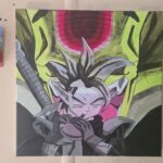 Tapion- 59euros Peinture sur toile -40cm par 40cm