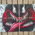 Quadriptyque inspiration Vénom